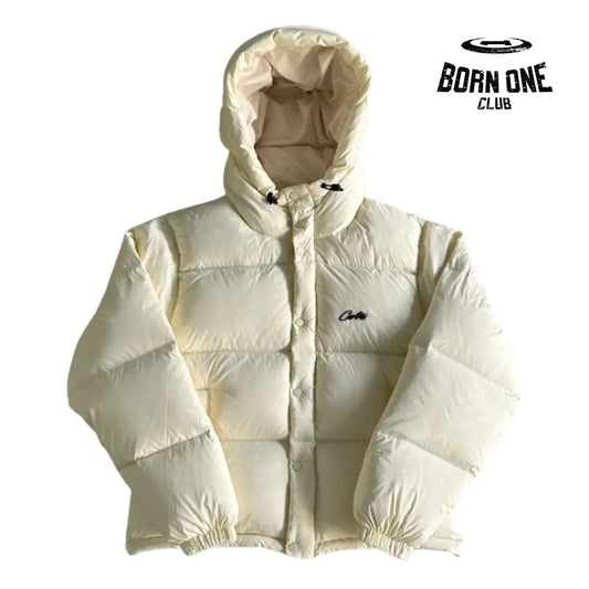 Jaqueta Corteiz Bolo v2 Down Jacket Natural P