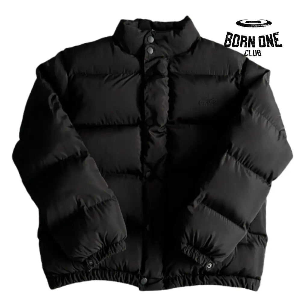 Jaqueta Corteiz Dark Black Bolo P