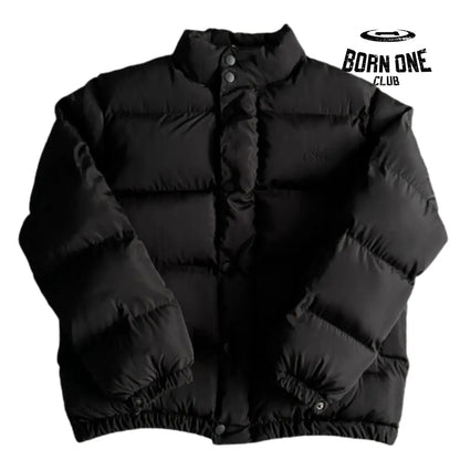 Jaqueta Corteiz Dark Black Bolo P