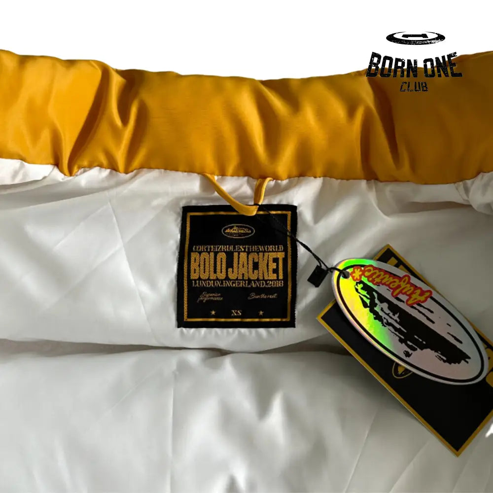 Jaqueta Corteiz Dark Yellow Bolo