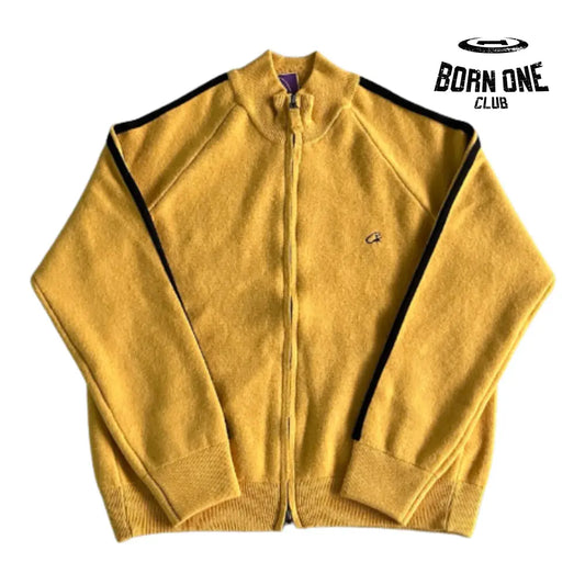 Jaqueta Corteiz Knit Zip Up Fleece Yellow P