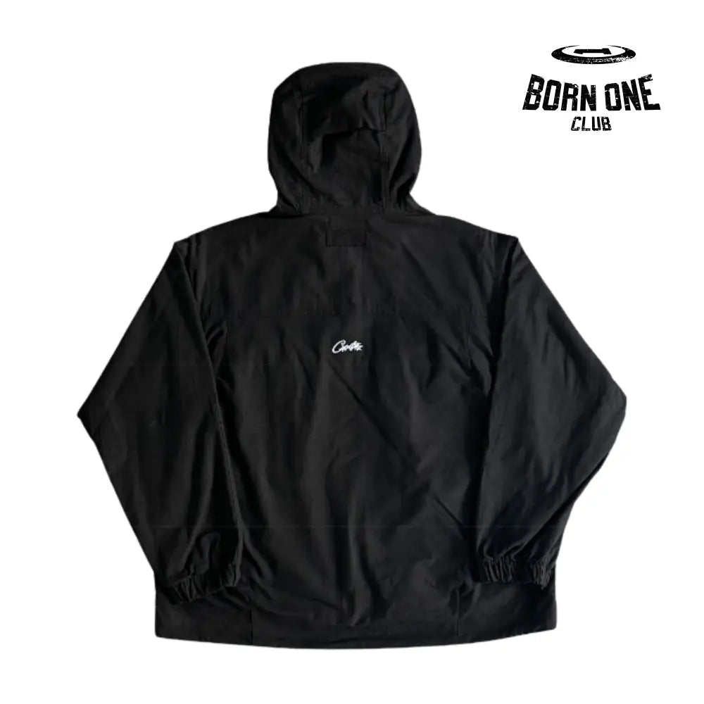 Jaqueta Corteiz Slant Pocket Military Black
