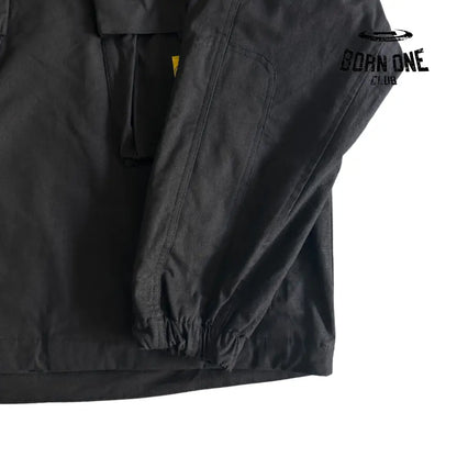 Jaqueta Corteiz Slant Pocket Military Black
