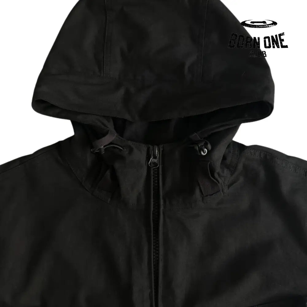 Jaqueta Corteiz Slant Pocket Military Black
