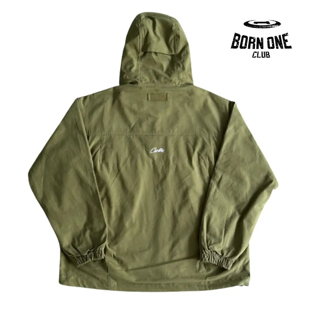 Jaqueta Corteiz Slant Pocket Military Green