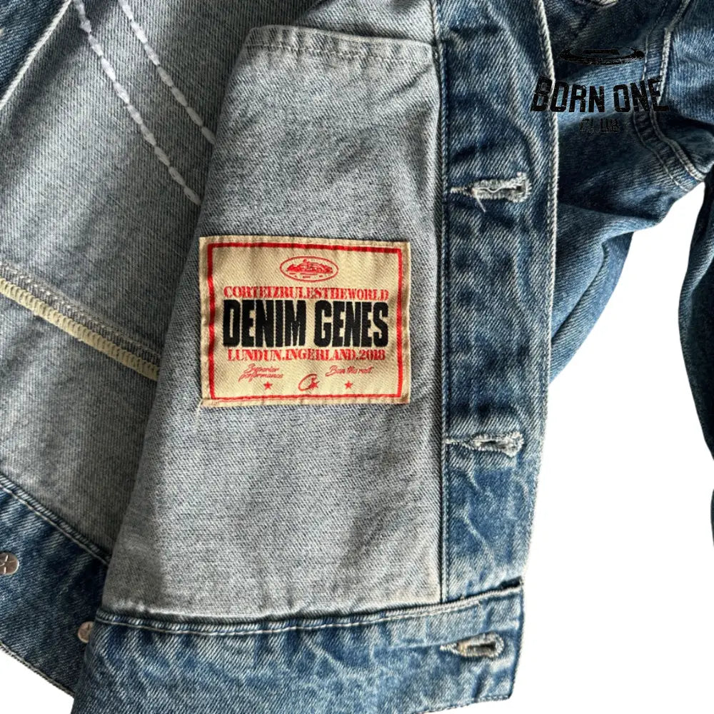 Jaqueta Corteiz Star Denim