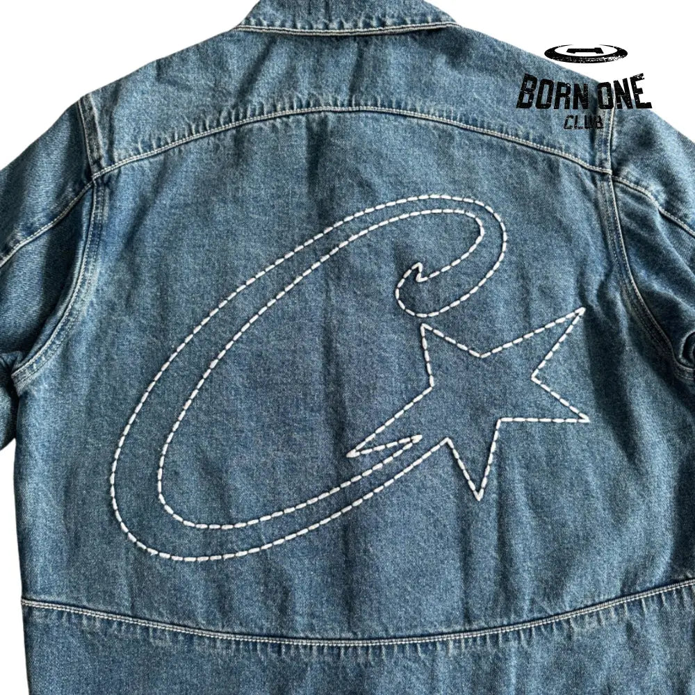 Jaqueta Corteiz Star Denim