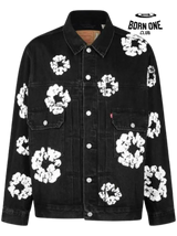 Jaqueta Denim Tears x Levi’s Jeans Black Jaqueta