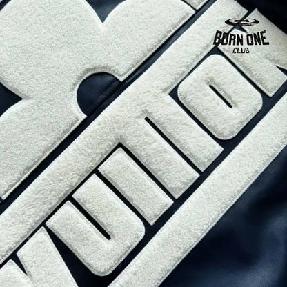 Jaqueta Louis Vuitton Leather Mix Teddy