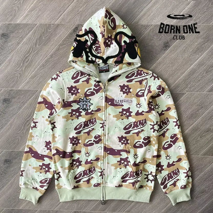 Jaqueta Moletom Glo Gang FullZip Green Apple