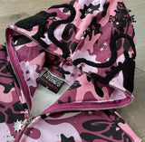 Jaqueta Moletom Glo Gang FullZip Pink Camo