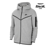 Jaqueta Nike Tech Fleece Cinza P