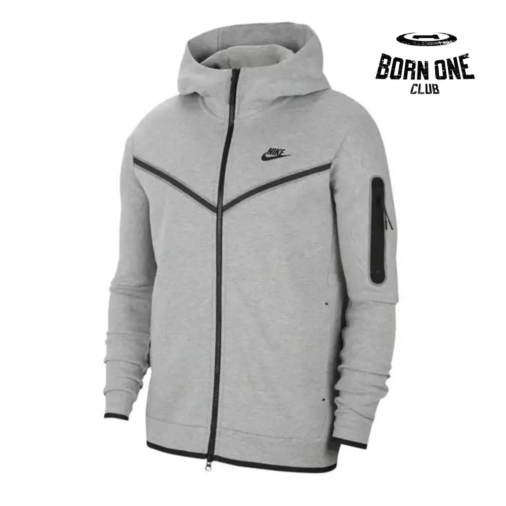 Jaqueta Nike Tech Fleece Cinza P