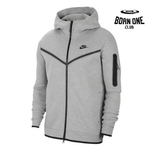 Jaqueta Nike Tech Fleece Cinza P