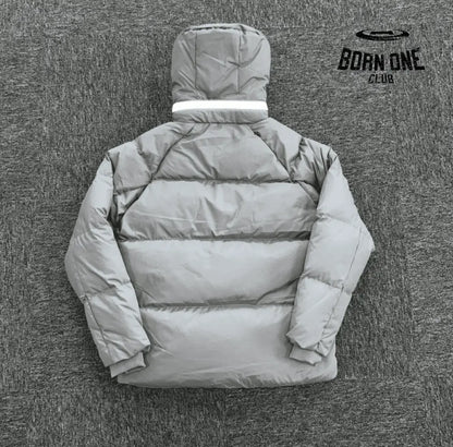 Jaqueta Puffer Synaworld Cinza