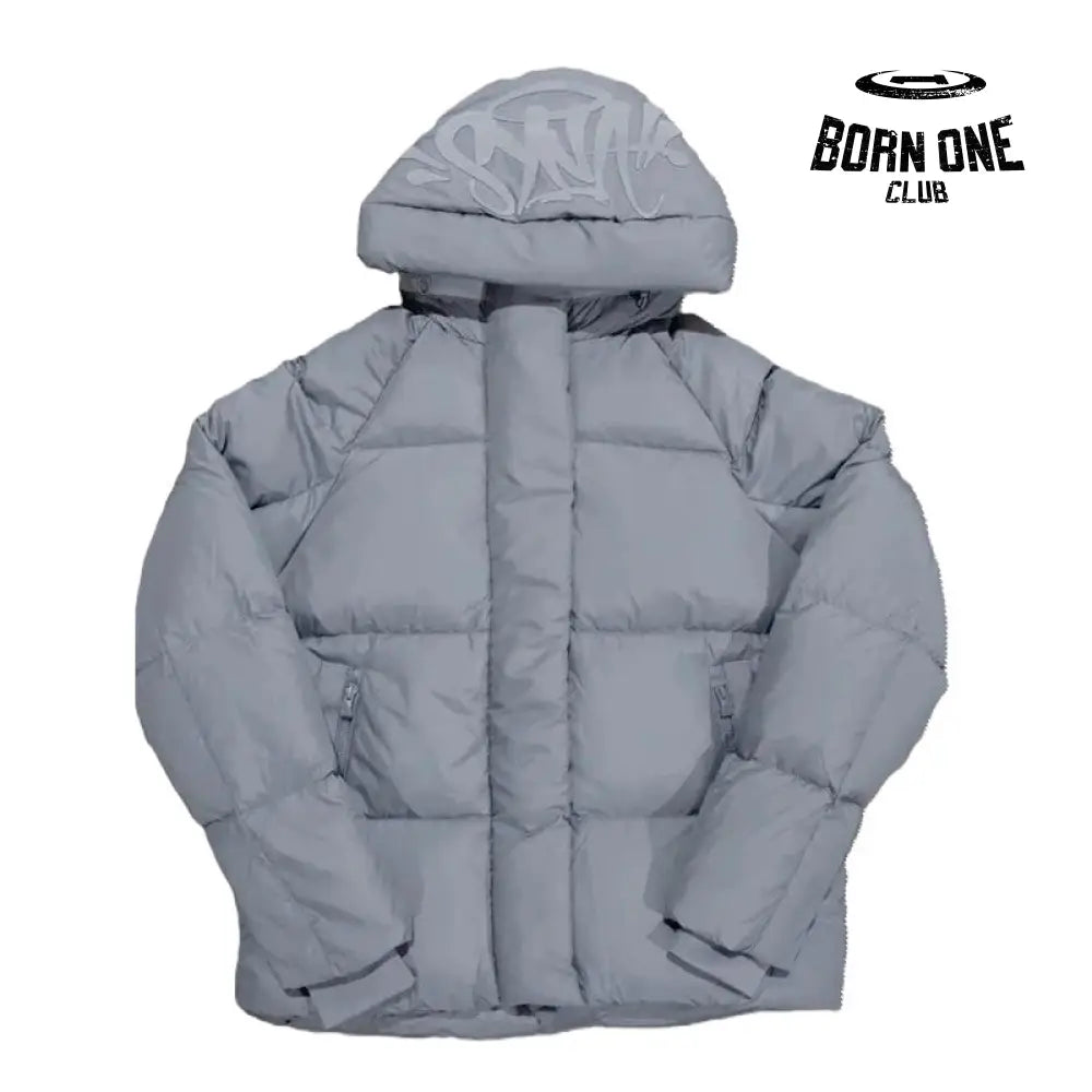 Jaqueta Puffer Synaworld Cinza
