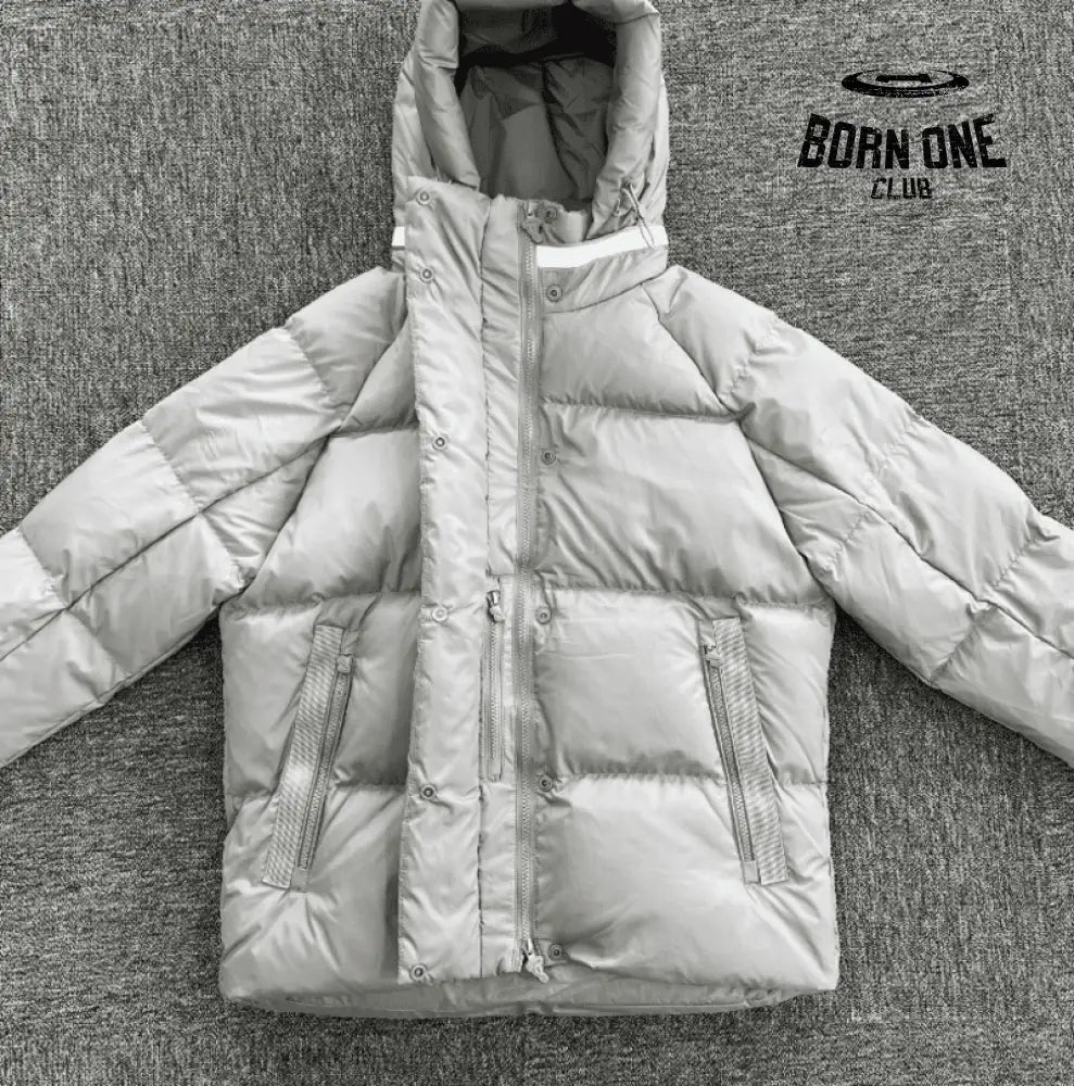 Jaqueta Puffer Synaworld Cinza