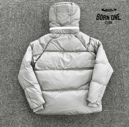 Jaqueta Puffer Synaworld Cinza
