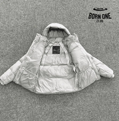 Jaqueta Puffer Synaworld Cinza