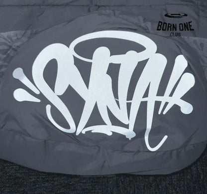 Jaqueta Puffer Synaworld Cinza