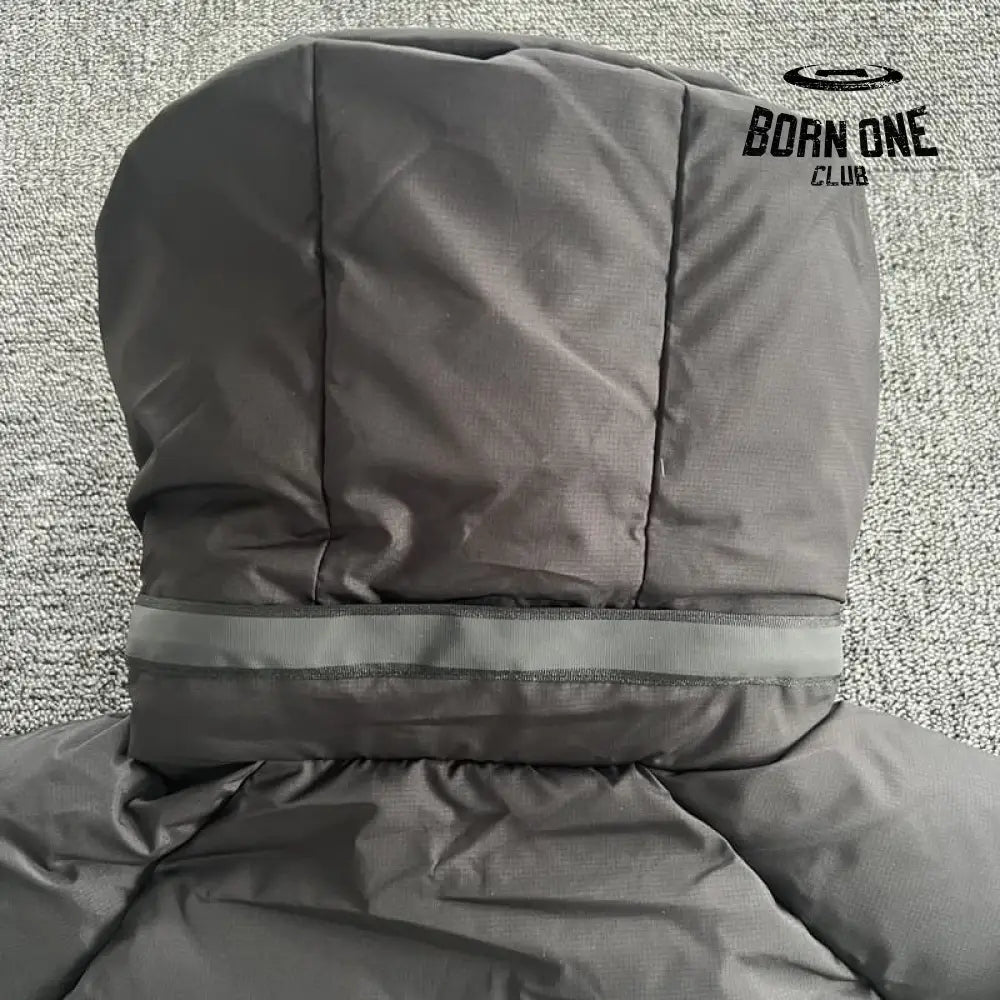 Jaqueta Puffer Synaworld Preto/Azul