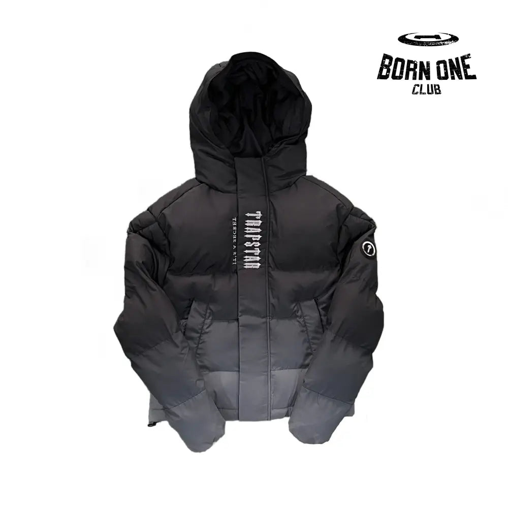Jaqueta Puffer Trapstar Black Gradient P