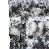 Jaqueta Puffer Trapstar Hyperdrive Tie Dye Black/Gray