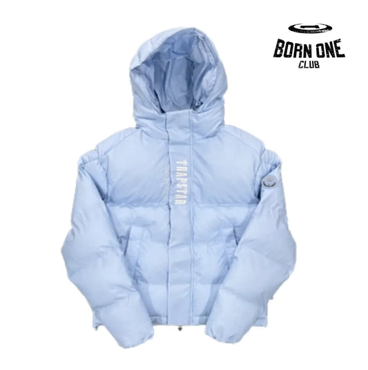 Jaqueta Puffer Trapstar Ice Blue