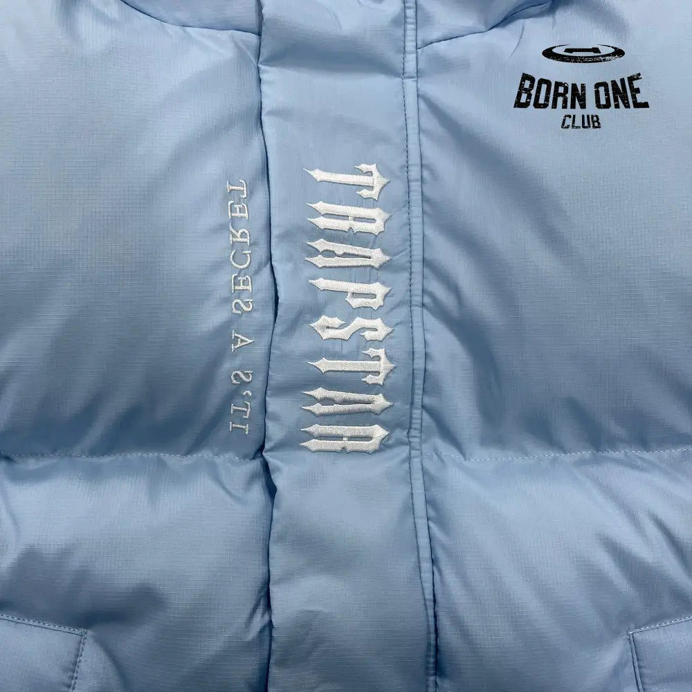 Jaqueta Puffer Trapstar Ice Blue
