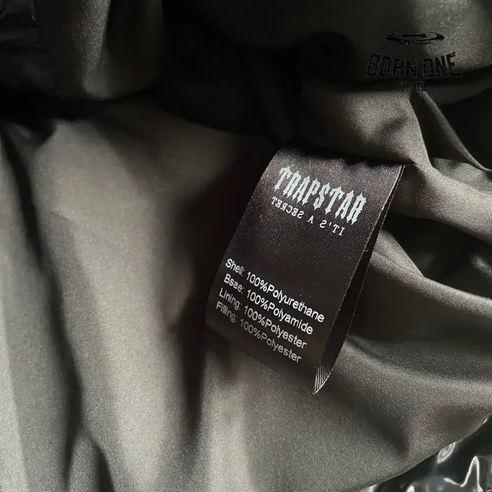 Jaqueta Puffer Trapstar Shiny Irongate Black