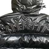 Jaqueta Puffer Trapstar Shiny Irongate Black