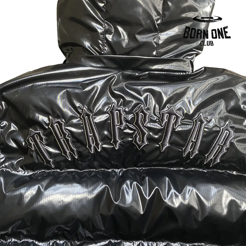 Jaqueta Puffer Trapstar Shiny Irongate Black