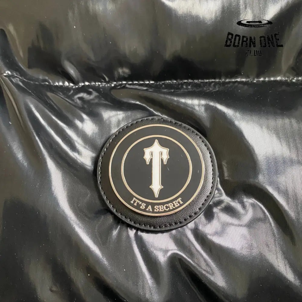 Jaqueta Puffer Trapstar Shiny Irongate Black
