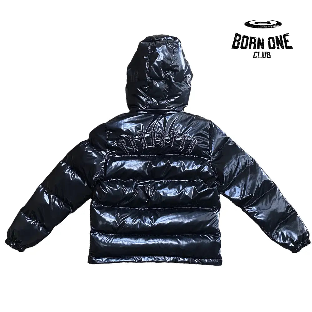 Jaqueta Puffer Trapstar Shiny Irongate Black