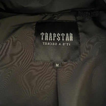 Jaqueta Trapstar Black Irongate Detachable Hood