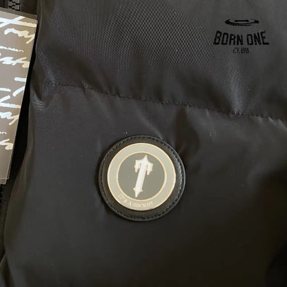 Jaqueta Trapstar Black Irongate Detachable Hood