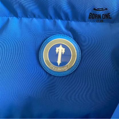 Jaqueta Trapstar Blue Irongate Detachable Hood