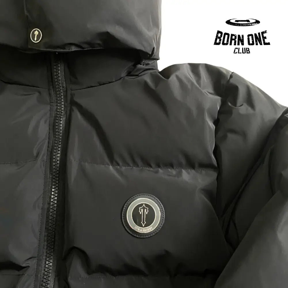 Jaqueta Trapstar Dark Metal Buckle Irongate Detachable Hood