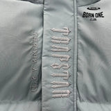 Jaqueta Trapstar Decoded 2022 Hooded Puffer Grey