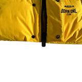 Jaqueta Trapstar Decoded Arch Puffer Black Yellow