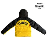Jaqueta Trapstar Decoded Arch Puffer Black Yellow