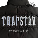 Jaqueta Trapstar Decoded Gilet Black & White