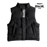 Jaqueta Trapstar Decoded Gilet Black & White