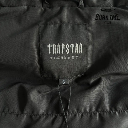 Jaqueta Trapstar Decoded Gilet Black & White