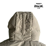 Jaqueta Trapstar Decoded Hooded Puffer 2.0 Brindle