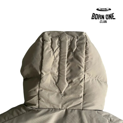 Jaqueta Trapstar Decoded Hooded Puffer 2.0 Brindle