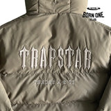 Jaqueta Trapstar Decoded Hooded Puffer 2.0 Brindle