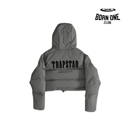 Jaqueta Trapstar Feminina Decoded Reflective Puffer
