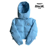 Jaqueta Trapstar Feminina Irongate Detachable Hooded Puffer Baby Blue P