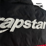 Jaqueta Trapstar Hyperdrive Puffer Black/Red & White